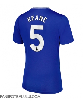 Everton Michael Keane #5 Tricou Fotbal Replică 2024-25 Femei Acasa